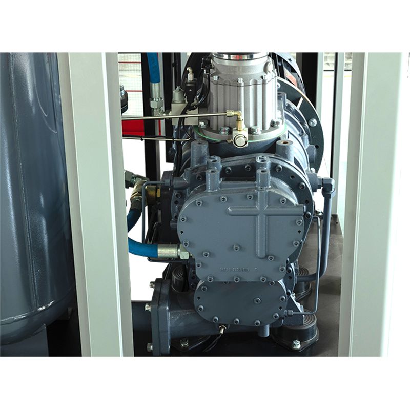 Two-Stage Permanent Magnet Variable Speed Screw Compressor