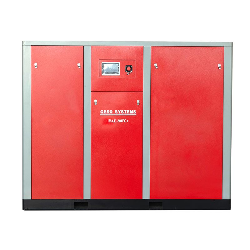 Two-Stage Permanent Magnet Variable Speed Screw Compressor