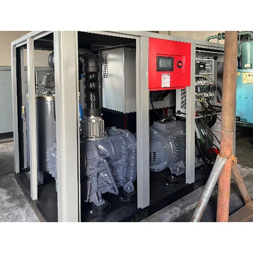 Two Stage Fixed Frequency Rotary Screw Air Compressor